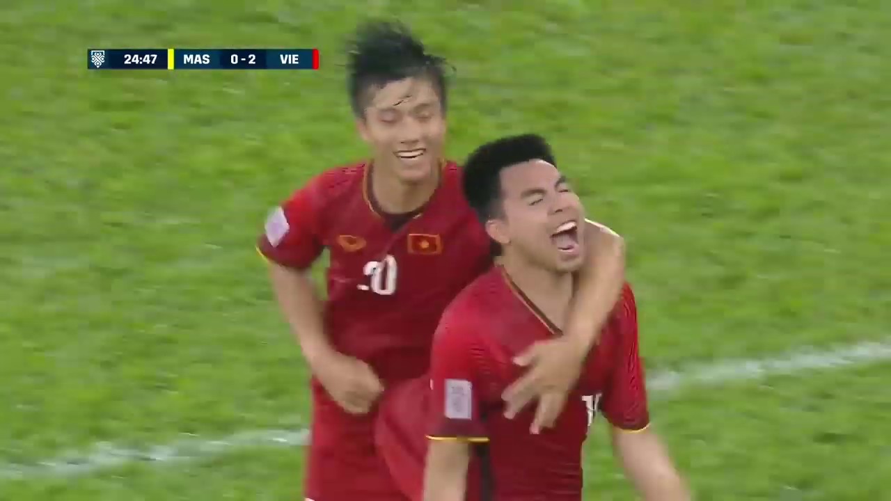 Suzuki Malaysia vs Vietnam AFF Suzuki Cup 2018 Final 1st