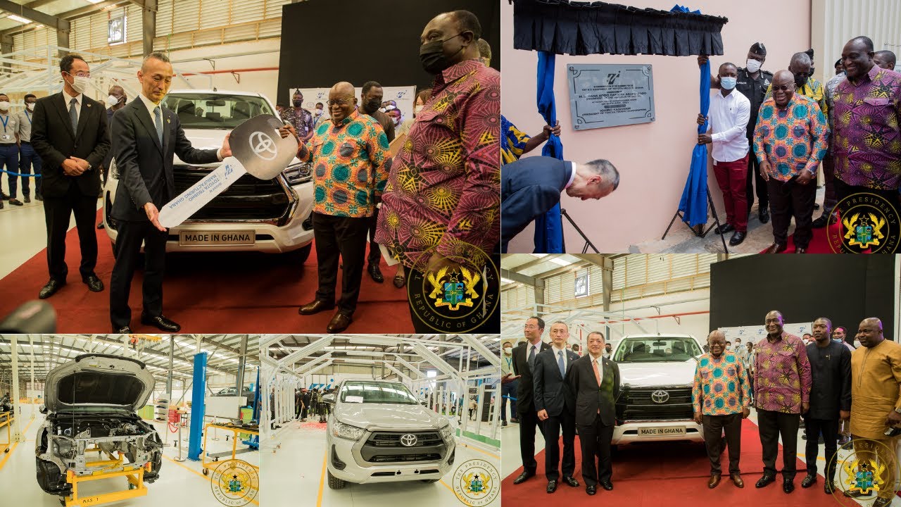 Suzuki Prez Akufo Addo Commissions Toyota amp Suzuki Vehicle Assembly Plant