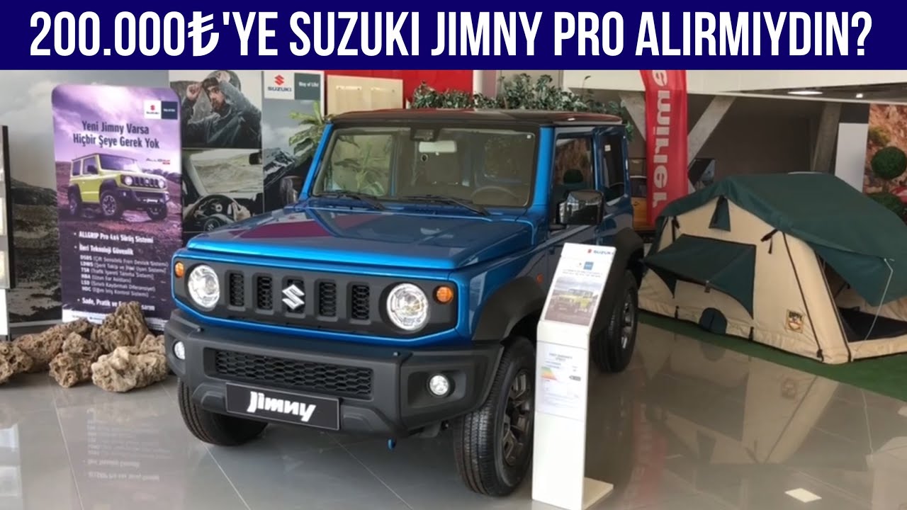 Suzuki 200000₺39ye Suzuki Jimny Pro Alirmiydin Arazi Efsanesinin Ticari Versiyonu