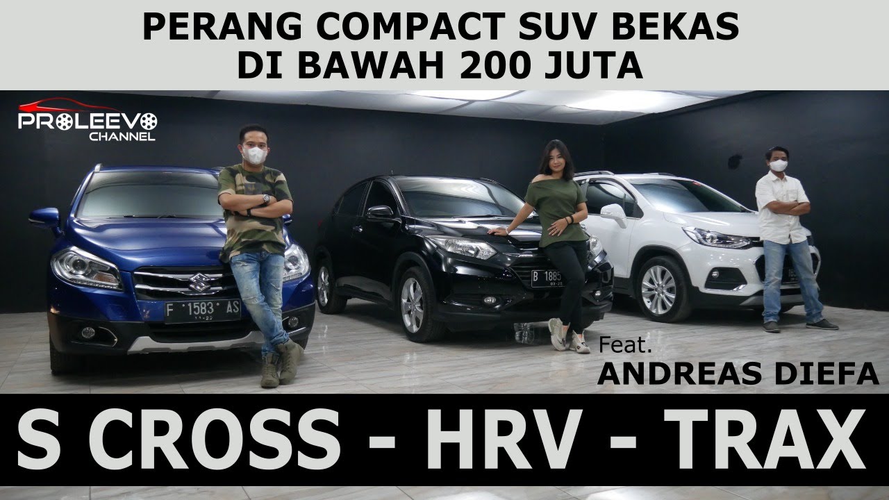 Suzuki Chevrolet Trax VS Honda HRV VS Suzuki S Cross