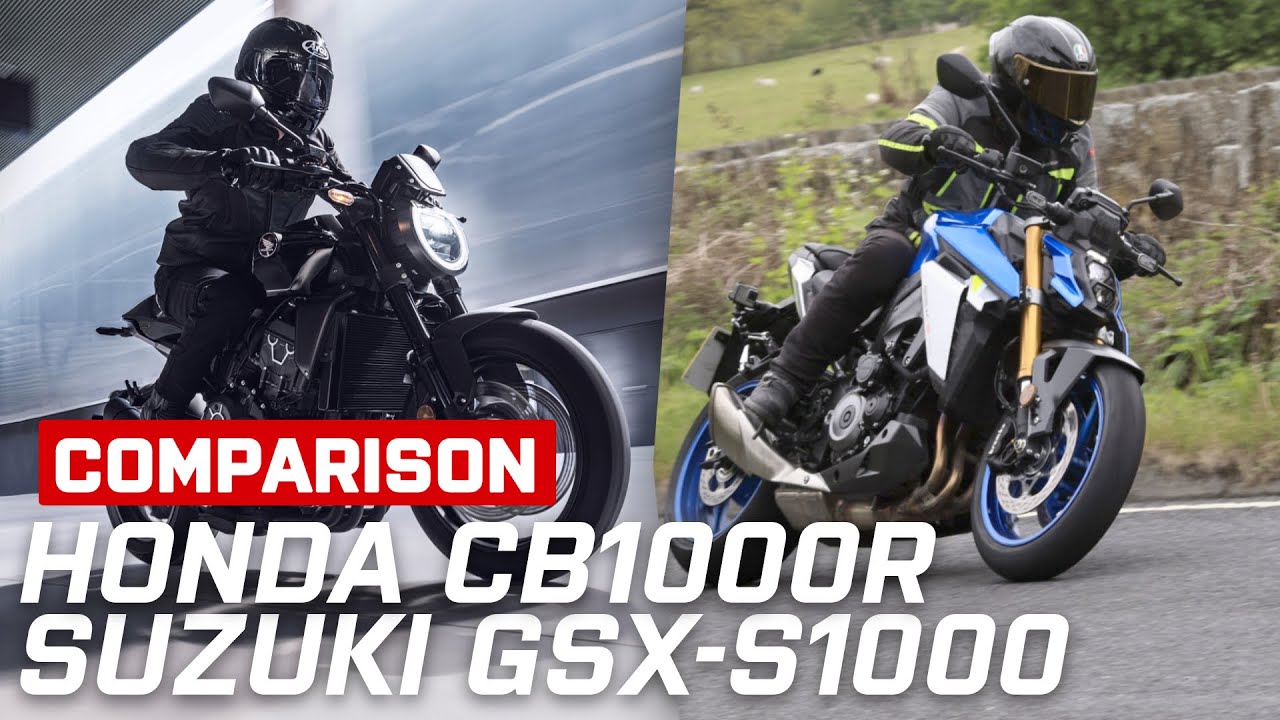 Suzuki Honda vs Suzuki Honda CB1000R Black Edition vs