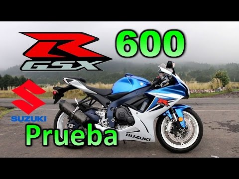 Suzuki Prueba Suzuki GSX R 600 Test Ride con Blitz
