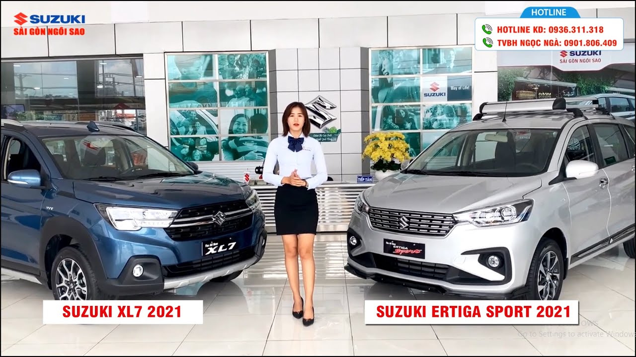 Suzuki So Sanh Suzuki XL7 2021 va Suzuki Ertiga Sport