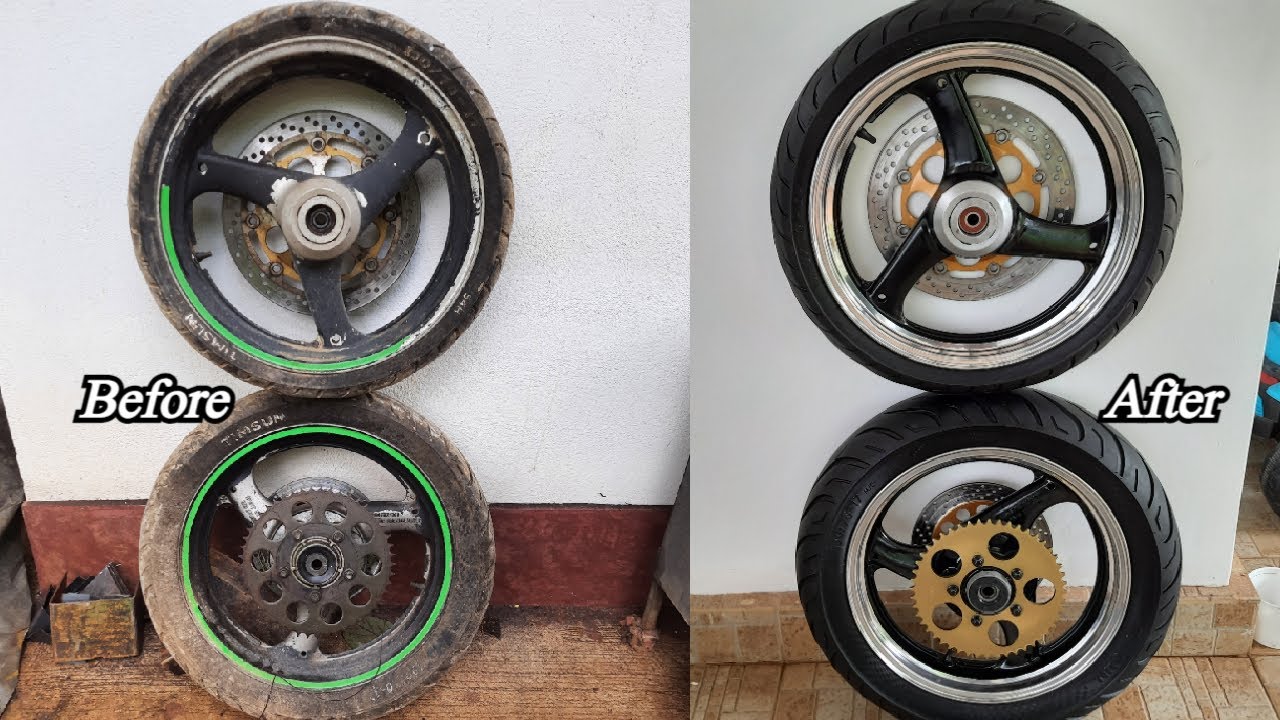 Suzuki Suzuki Bandit250 Wheel Restoration Motorbike alloy wheel restoration