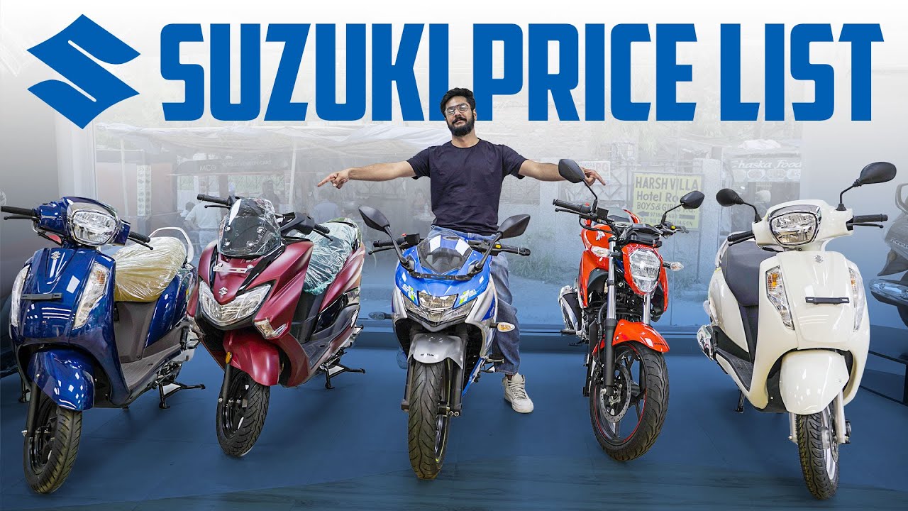 Suzuki Suzuki Bikes amp Scooters 2021 Price List Discounts Ft