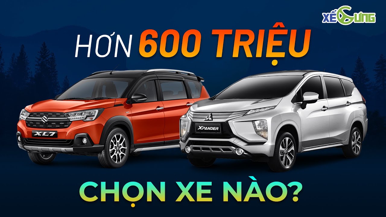 Xe Cung Hon 600 trieu mua Suzuki XL7 hay Mitsubishi