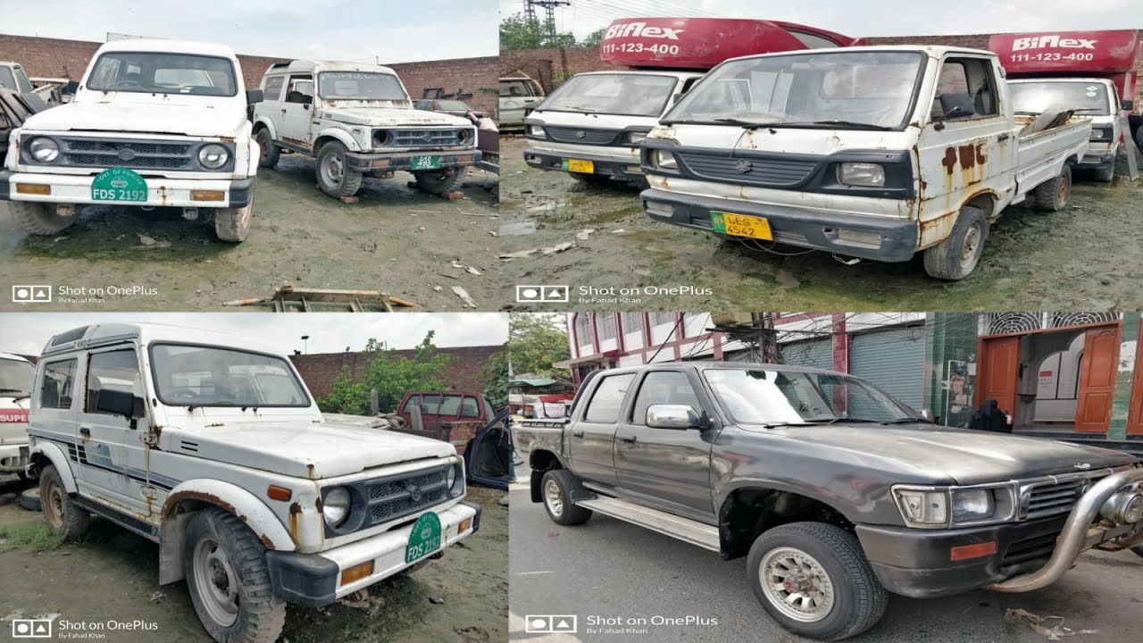 Suzuki Govt auction off road jeepsToyota Hilux SSRSuzuki pickupsAvailable for