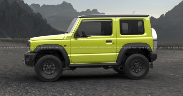 color suzuki jimny vang den